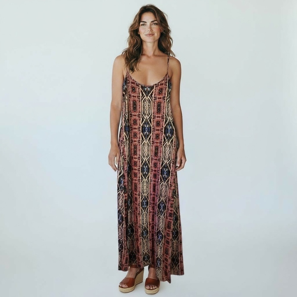 Forever 21 Multicolor Patterned Dress